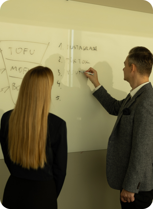 Zespół Performance Digital przeprowadzający szkolenie sprzedażowe